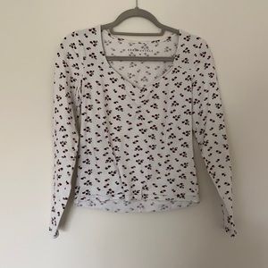 Aeropostale Floral Rose Long Sleeve.